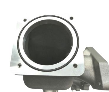 Preview: VR6 Turbo Ansaugbrücke mit R32 Drosselklappenflansch